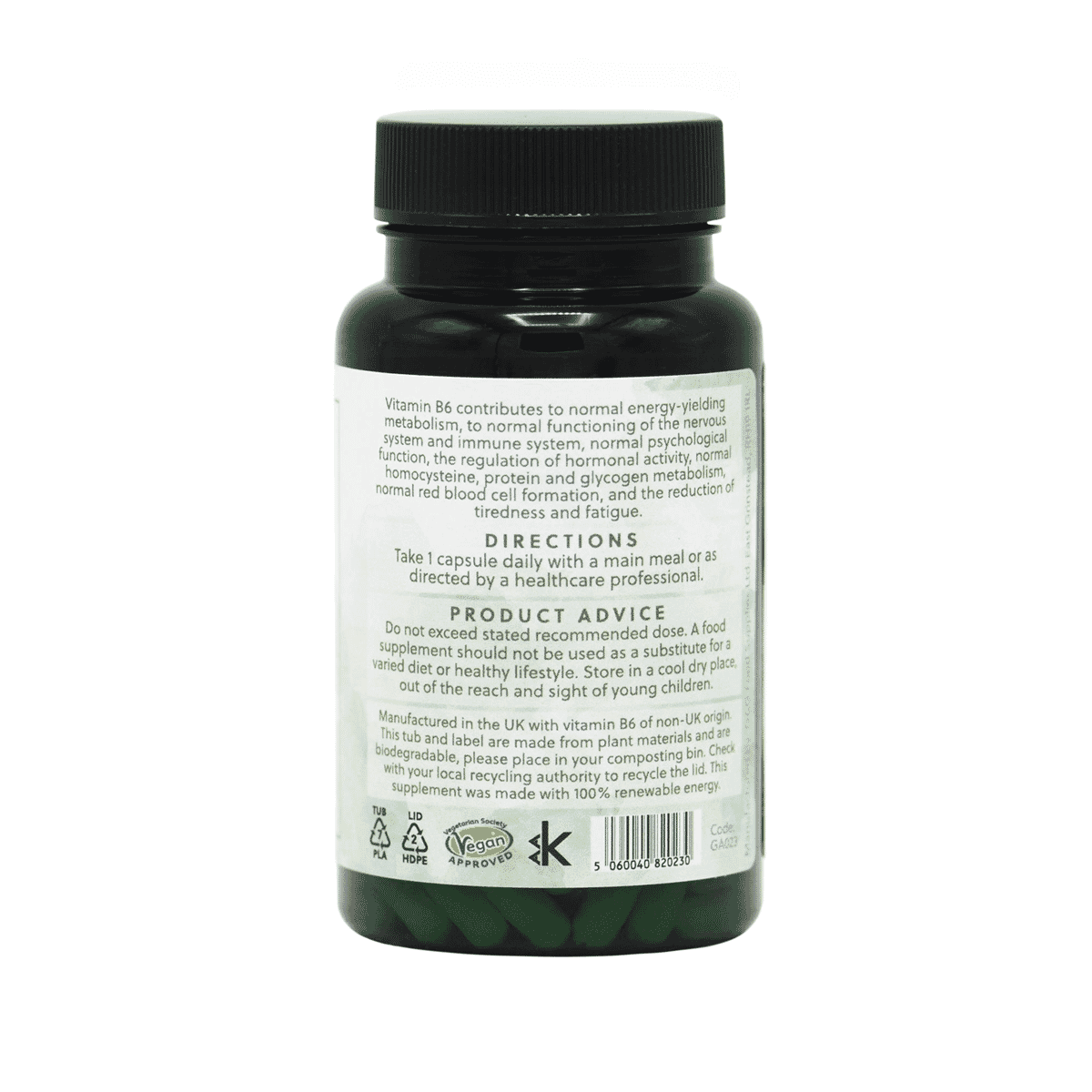 Vitamin B6 100mg 120s