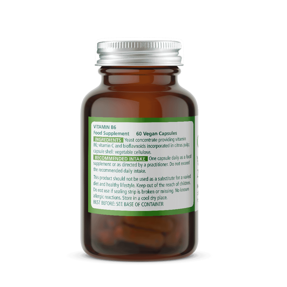 Vitamin B6 20mg 60s