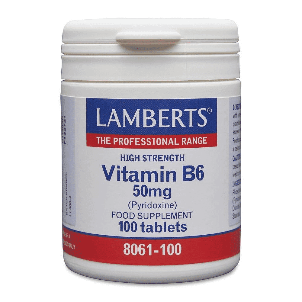 Vitamin B6 50mg 100s