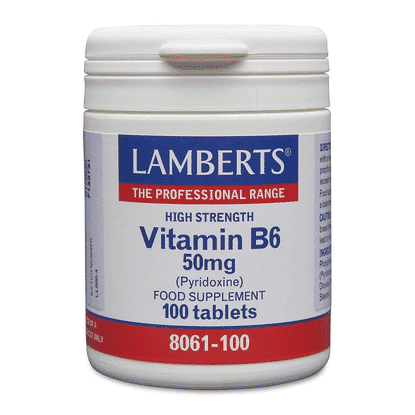 Vitamin B6 50mg 100s