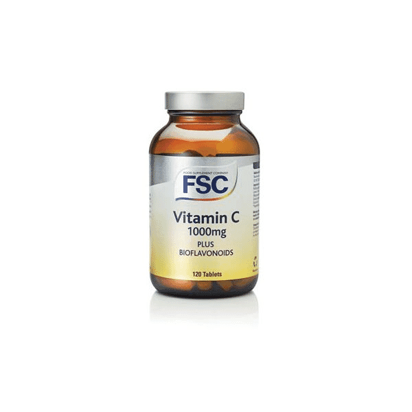 Vitamin C 1000mg Plus Bioflavonoids 120s