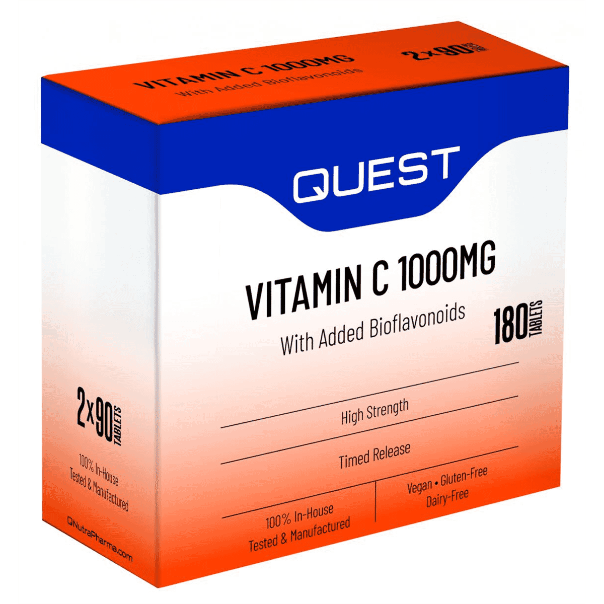 Vitamin C 1000mg with Bioflavanoids Timed Release 180s