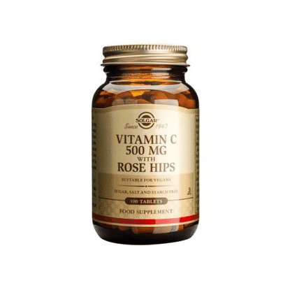 Vitamin C 500mg with Rose Hips 100s