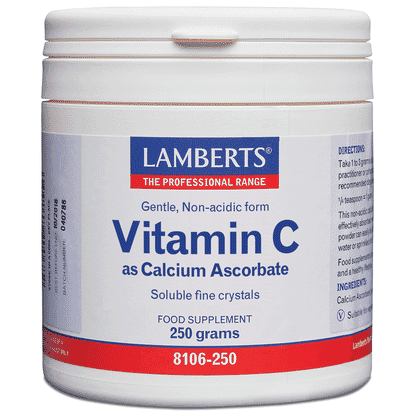 Vitamin C as Calcium Ascorbate 250g