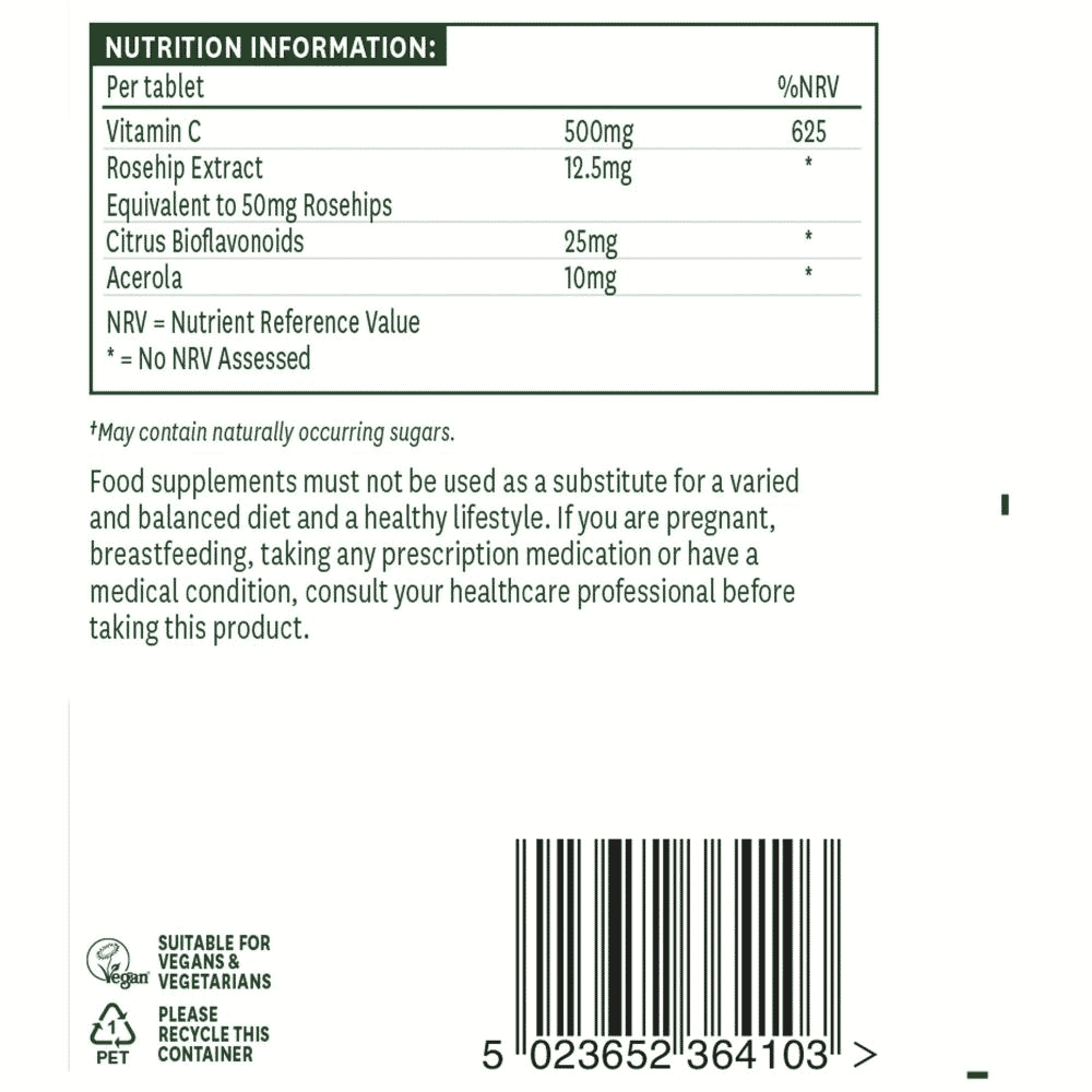 Vitamin C Chewable (500mg) 100s