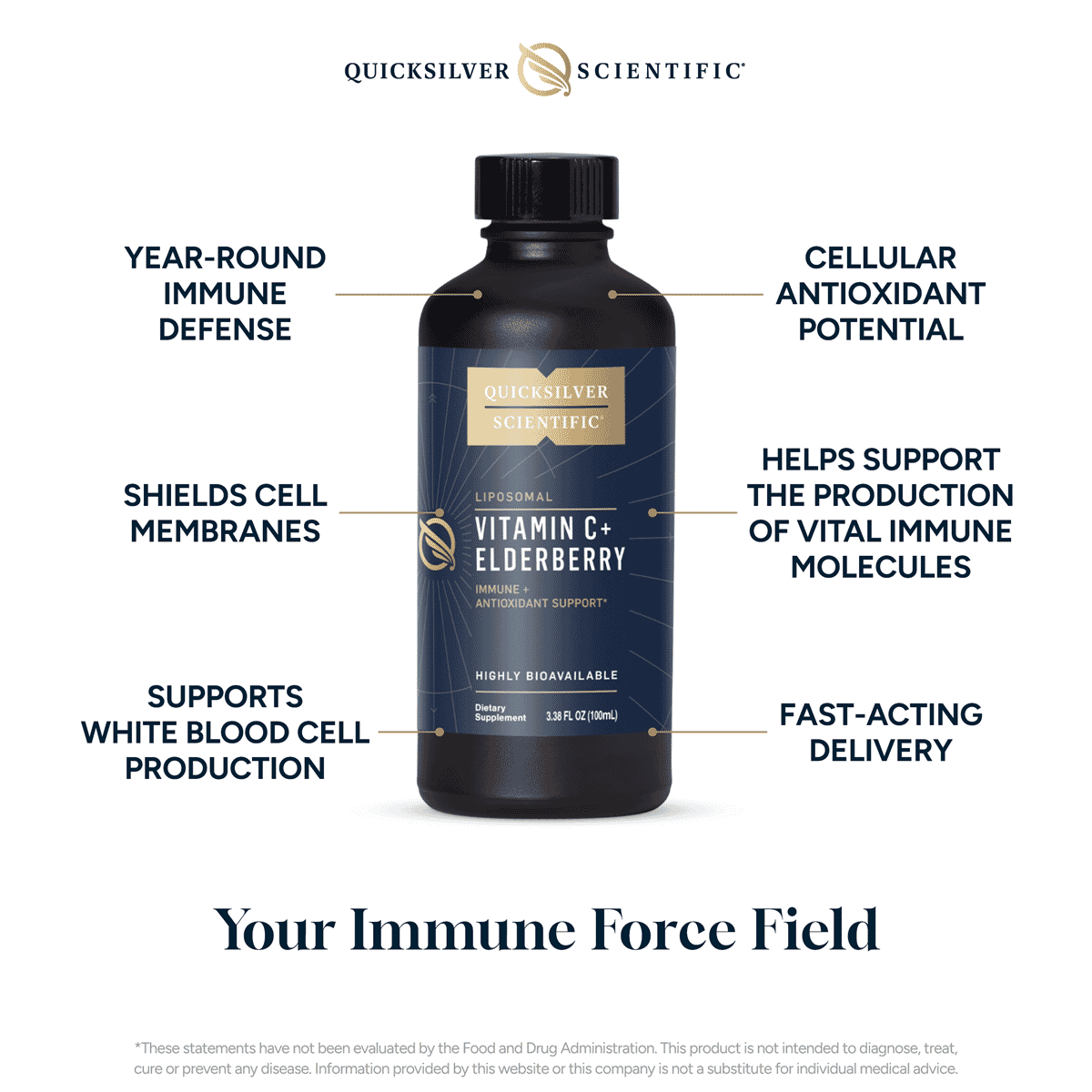 Vitamin C + Elderberry 100ml