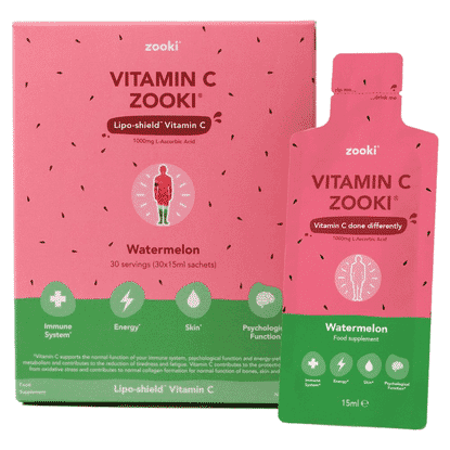 Vitamin C Liquid Sachets Watermelon Flavour 30x15ml CASE