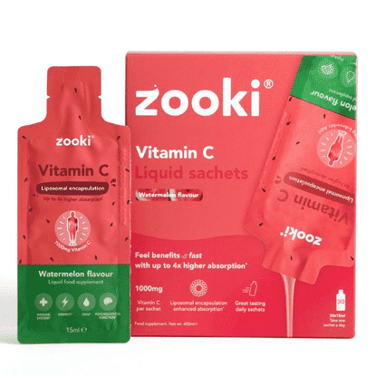 Vitamin C Liquid Sachets Watermelon Flavour 30x15ml CASE