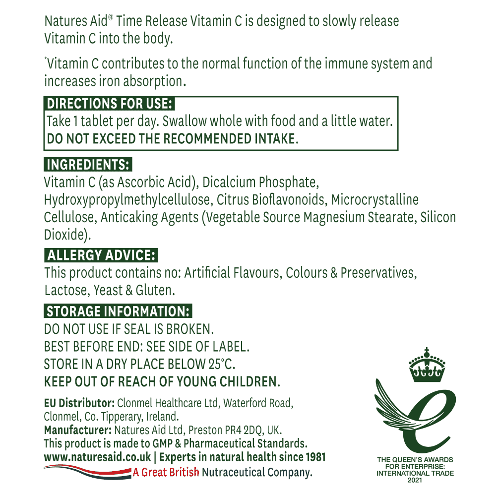 Vitamin C Time Release (1000mg) 90s