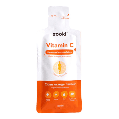 Vitamin C Zooki Citrus Orange 15ml Sachet SINGLE