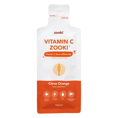 Vitamin C Zooki Citrus Orange 15ml Sachet SINGLE