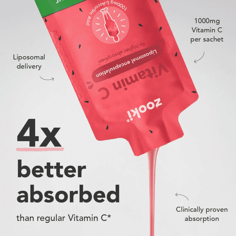Vitamin C Zooki Watermelon 15ml Sachet SINGLE