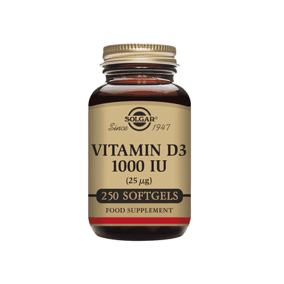 Vitamin D3 1000iu (25ug) 250 Softgels