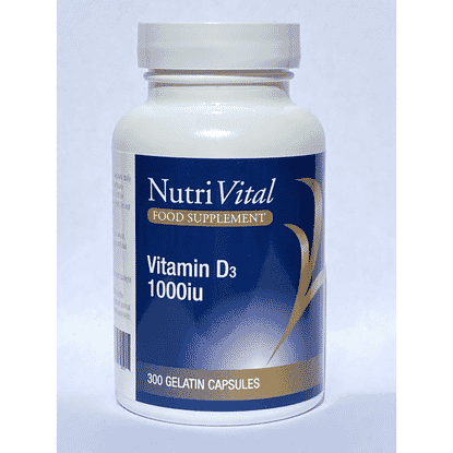 Vitamin D3 1000IU 300s