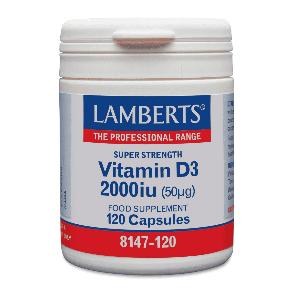 Vitamin D3 2000iu 120s