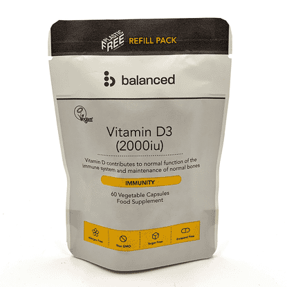 Vitamin D3 (2000iu) (Refill Pack) 60s