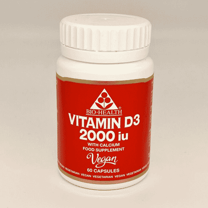 Vitamin D3 2000iu Vegan 60s