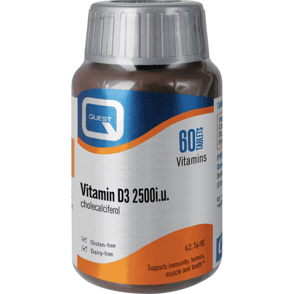 Vitamin D3 2500iu Cholecalciferol 60s