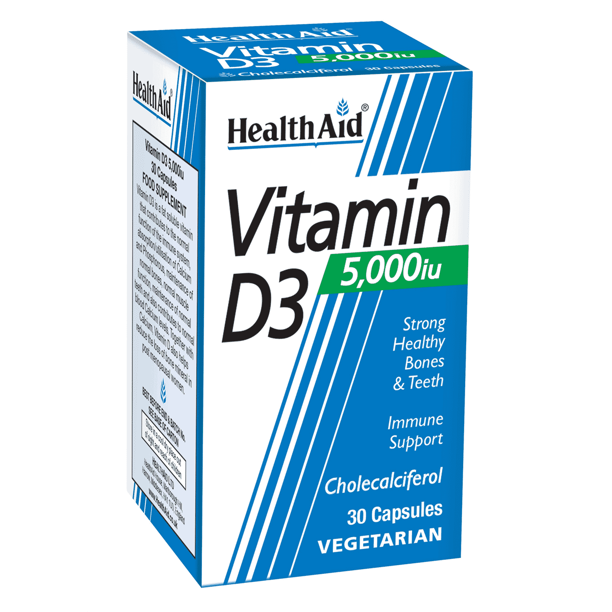 Vitamin D3 5000iu 30s