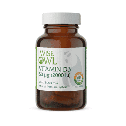Vitamin D3 50ug (2000iu) 60s
