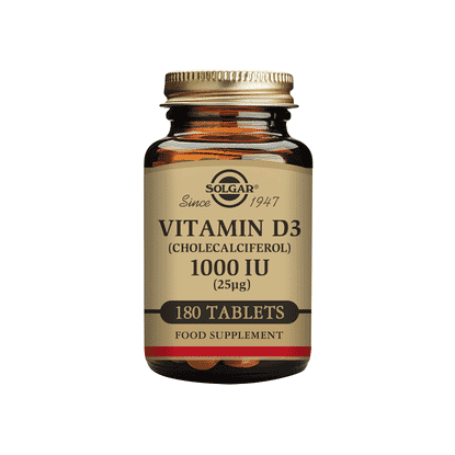 Vitamin D3 (Cholecalciferol) 1000iu (25ug) 180 Tablets