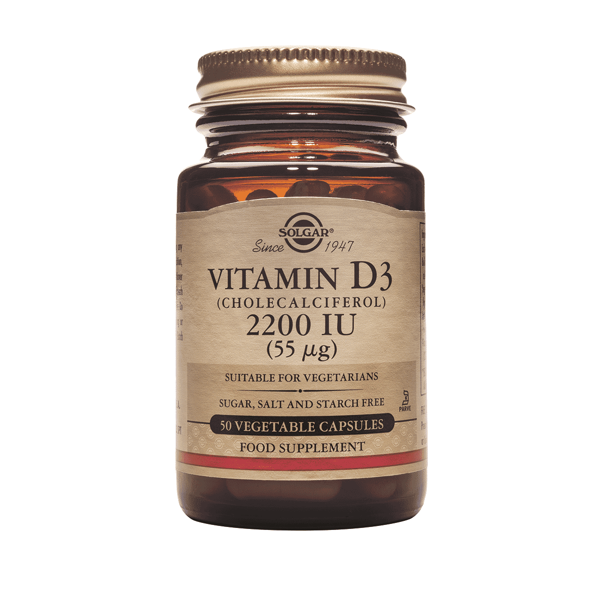 Vitamin D3 (Cholecalciferol) 2200iu (55ug) 50s