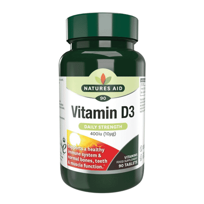 Vitamin D3 (Daily Strength) 400iu 90s