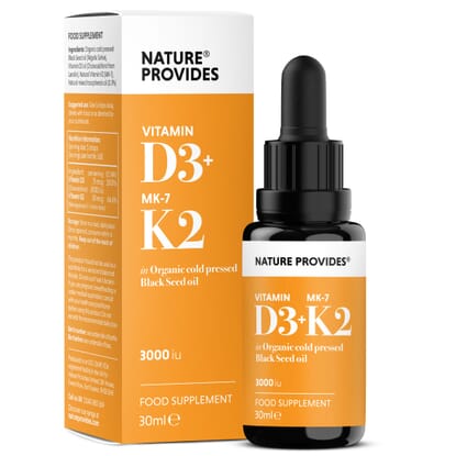 Vitamin D3 + MK-7 K2 30ml