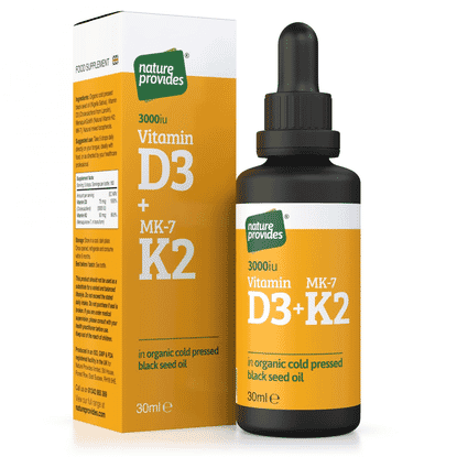 Vitamin D3 + MK-7 K2 30ml