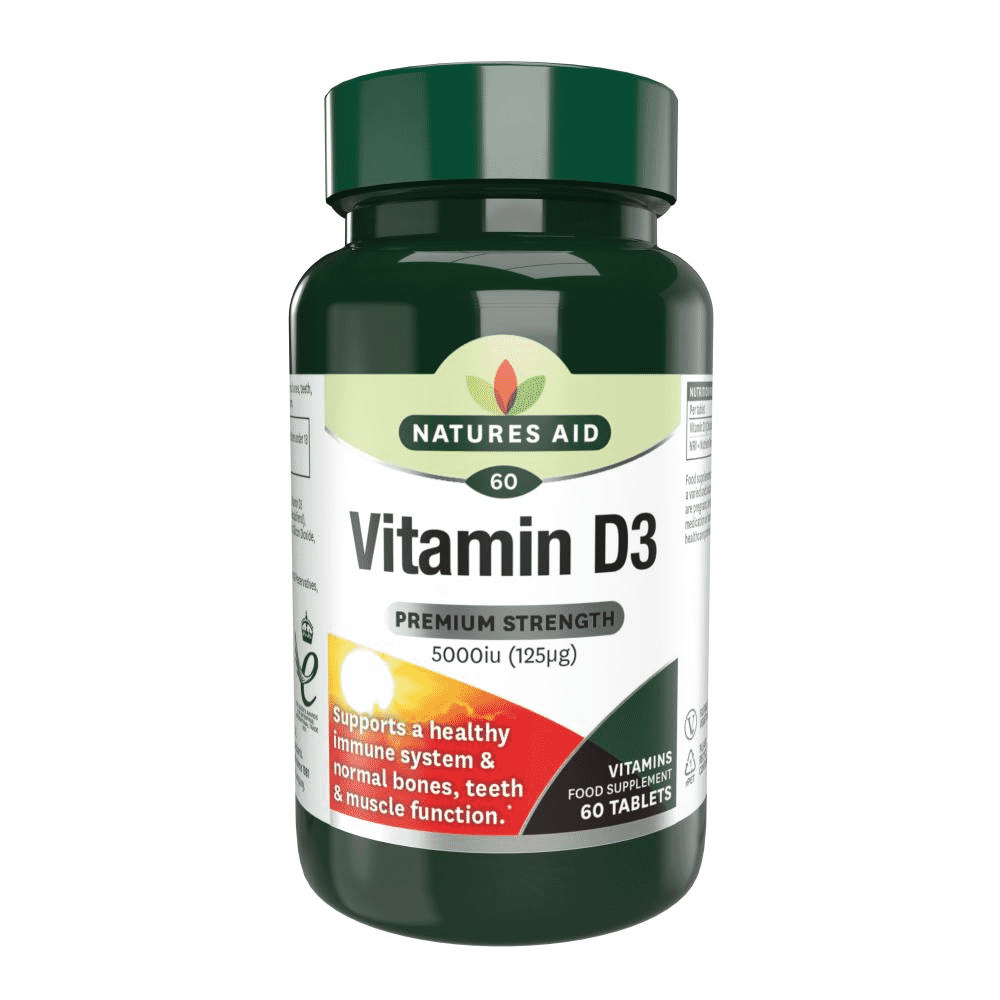Vitamin D3 (Premium Strength) 5000iu 60s