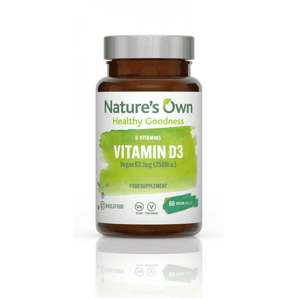 Vitamin D3 Vegan 2500iu 60s