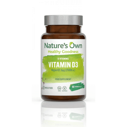 Vitamin D3 Vegan 2500iu 60s