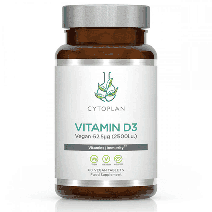Vitamin D3 Vegan 62.5ug  60s