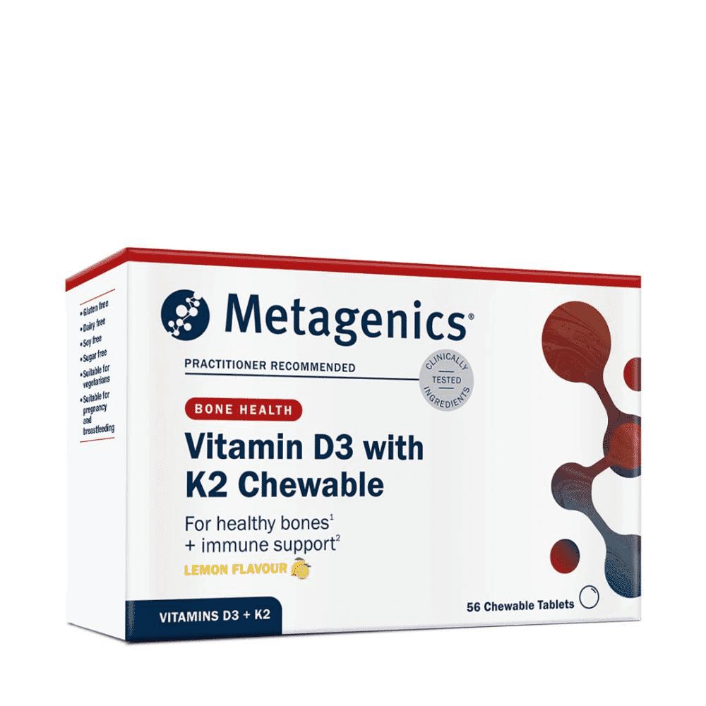 Vitamin D3 with K2 Chewable 56s
