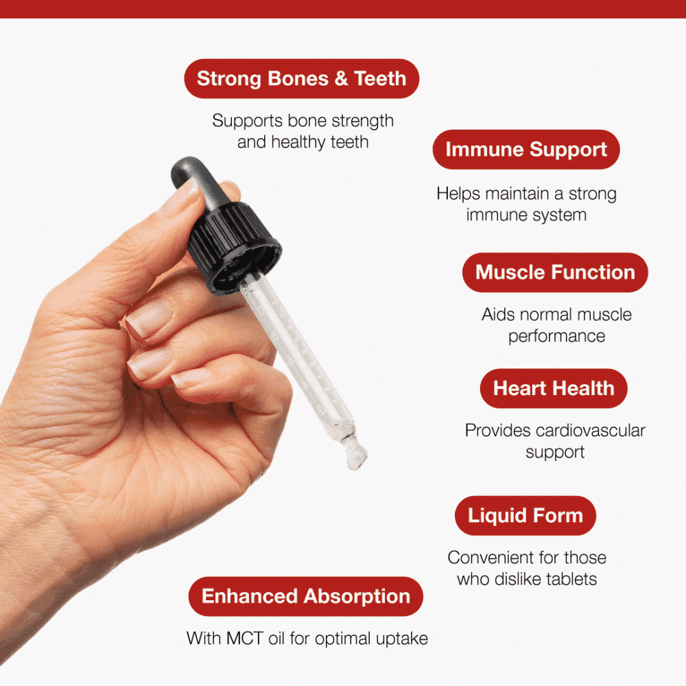 Vitamin D3 with K2 Orange Flavour 30ml (Formerly Nutri Adv. NUT-3403)