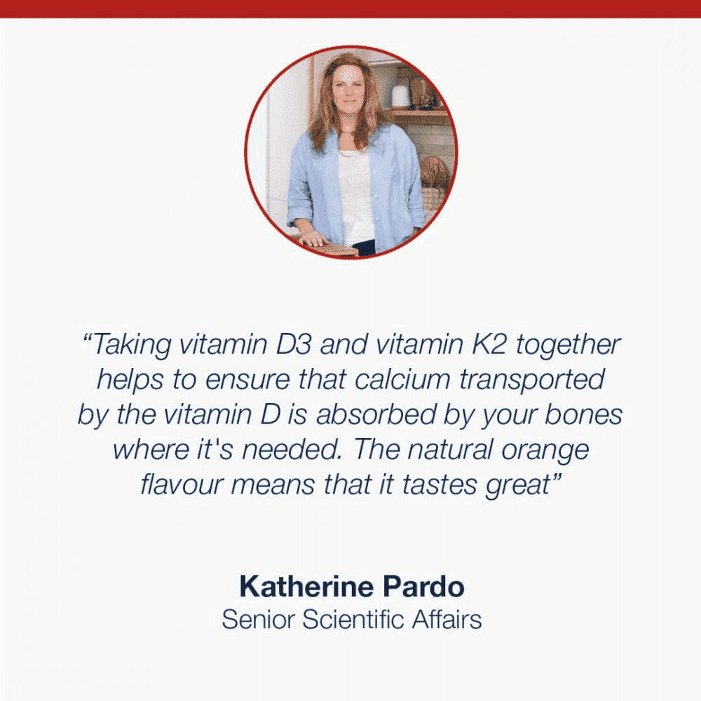 Vitamin D3 with K2 Orange Flavour 30ml