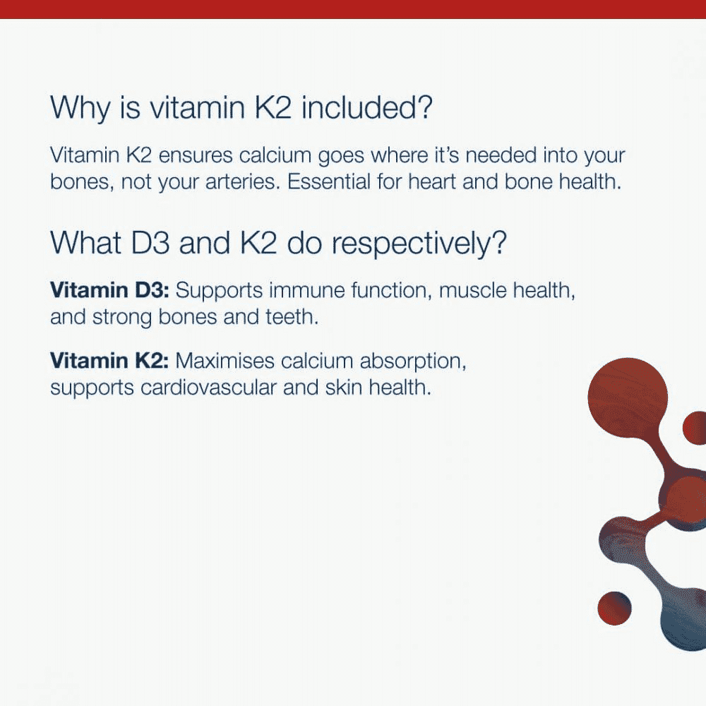 Vitamin D3 with K2 Orange Flavour 30ml