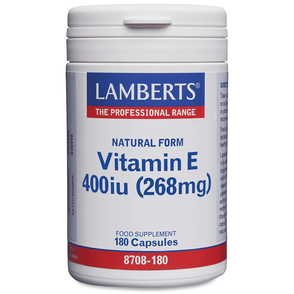 Vitamin E 400iu (268mg) 180s