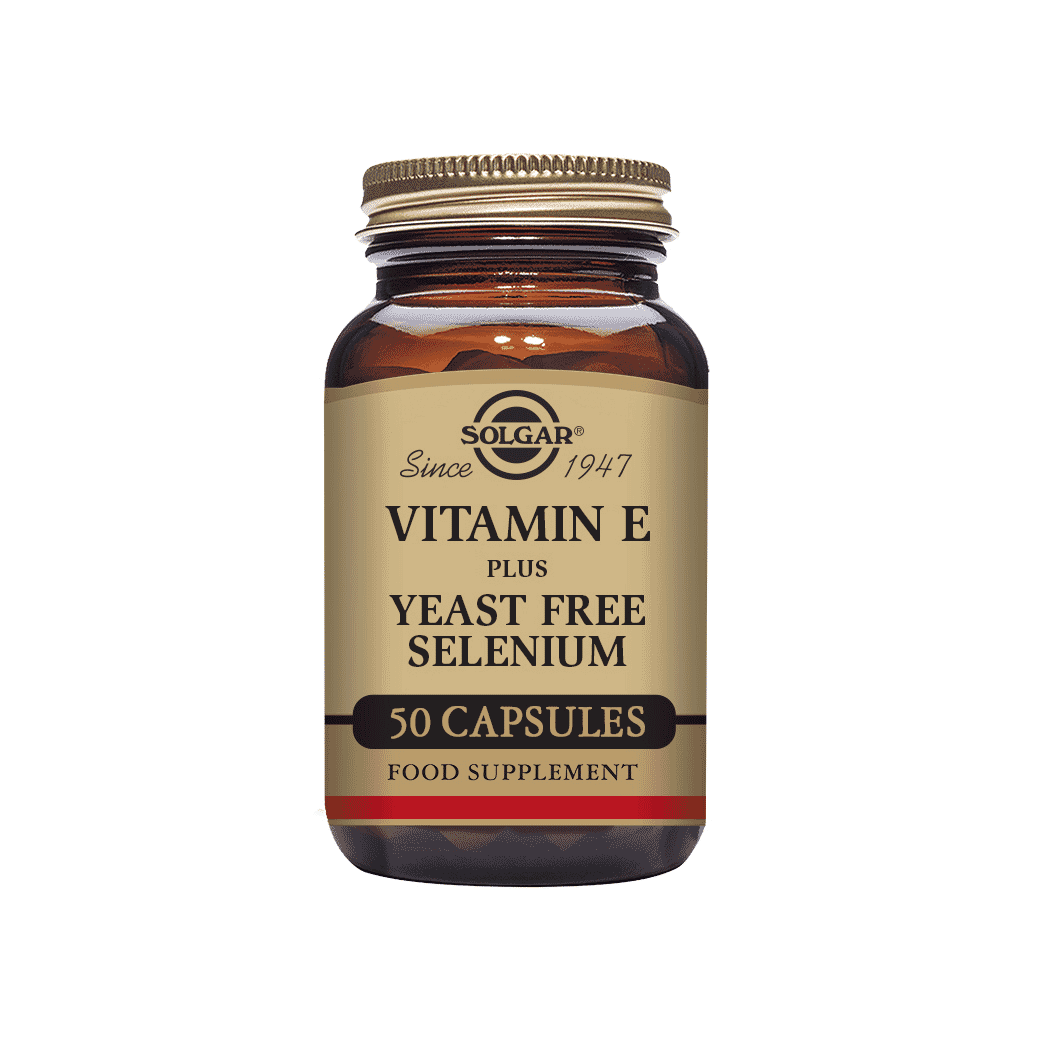 Vitamin E with Yeast Free Selenium 50s