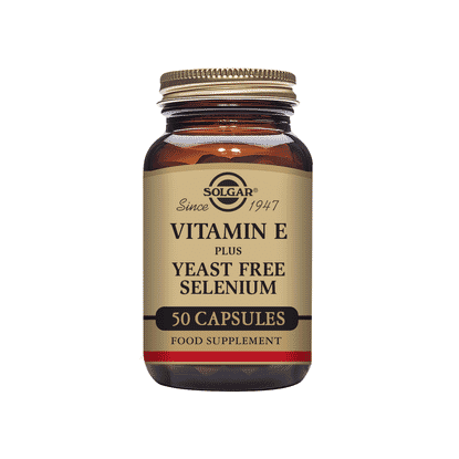 Vitamin E with Yeast Free Selenium 50s