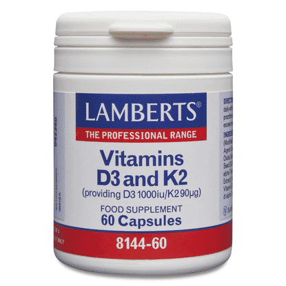 Vitamins D3 and K2 60s