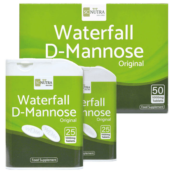Waterfall D-Mannose Original 1000mg 50s