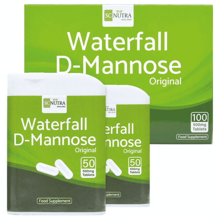 Waterfall D-Mannose Original 500mg 100s