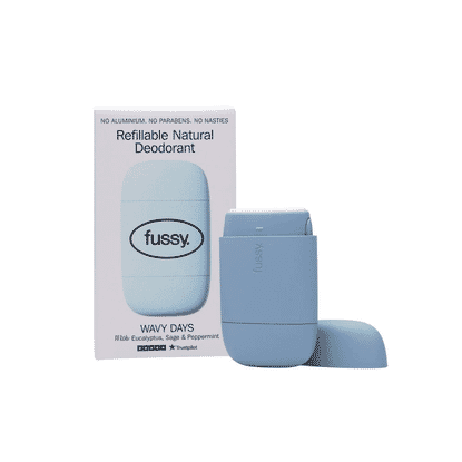 Wavy Days Refillable Natural Deodorant Starter Pack 40g
