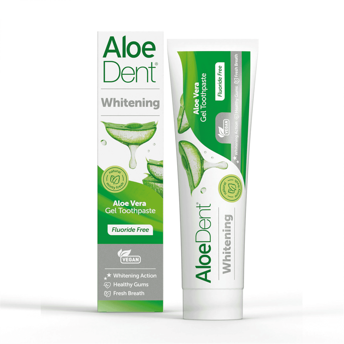 Whitening Aloe Vera Gel Toothpaste Fluoride Free 100ml