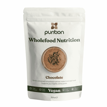 Wholefood Nutrition Chocolate Vegan 500g