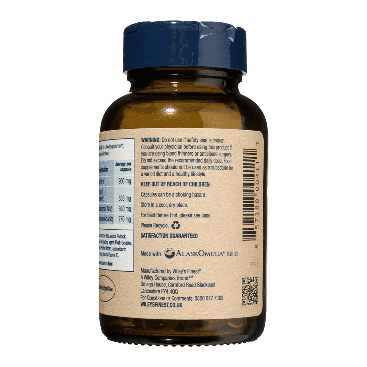 Wild Alaskan Fish Oil Easy Swallow Minis 60s