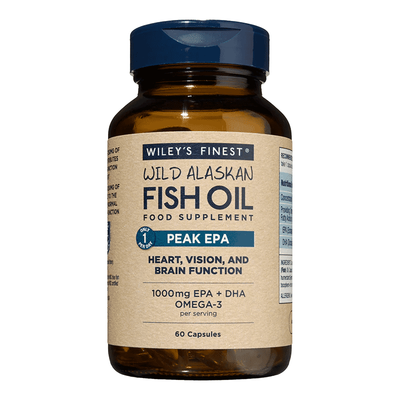 Wild Alaskan Fish Oil Peak EPA 1000mg 60s