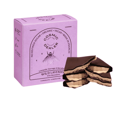 Wild Lavender with Macadamia Box 4 Chocolates