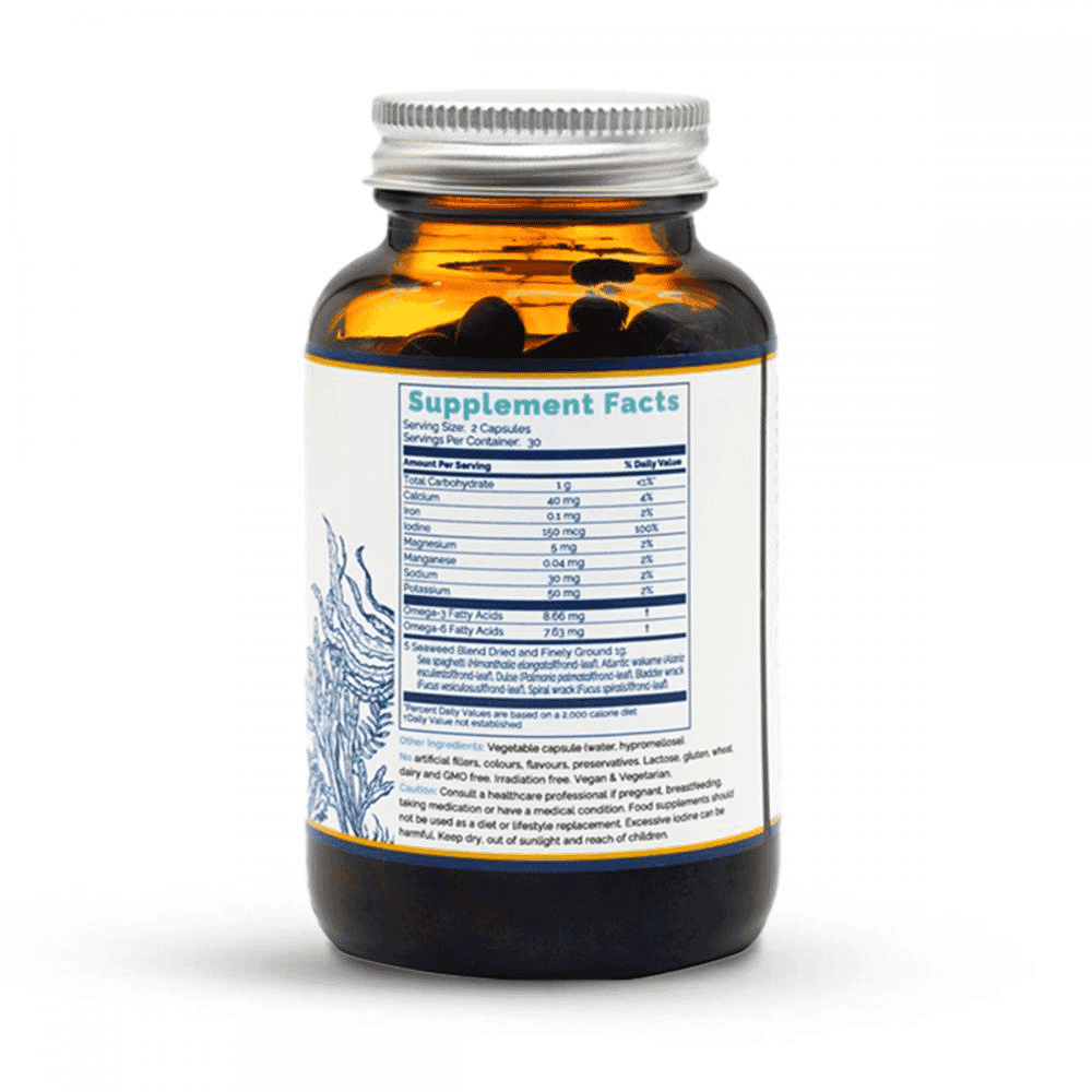 Wild Seaweed 5 Seaweed Blend 60s
